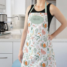 Cute botanical pastel floral Patroon aangepaste na