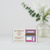 Cute Boutique Boutique Carte de visite (Debout devant)