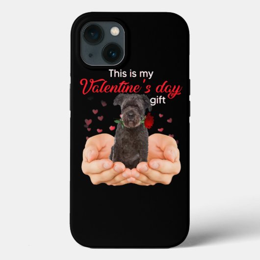 Cute Bouvier des Flandres Dit is mijn Valentijnse Case-Mate iPhone Case (Achterkant)