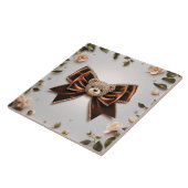 Cute bow Ceramic Tile Tegeltje (Zijkant)