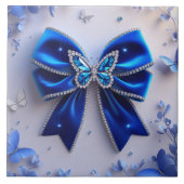 Cute bow Ceramic Tile Tegeltje (Voorkant)