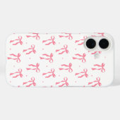 cute bow phone case for girls (Achterkant (horizontaal))