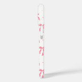 cute bow phone case for girls (Achterkant / Links)