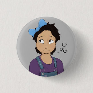 Cute Bow. Ronde Button 3,2 Cm