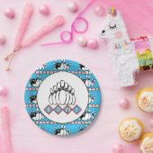 Cute Bowling party paper bord (Feest)