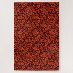 Cute bown swirl paisley Patronen Hoesje-Mate iPhon Legpuzzel
