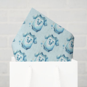 Cute boys body pak baby shower tegel tissuepapier