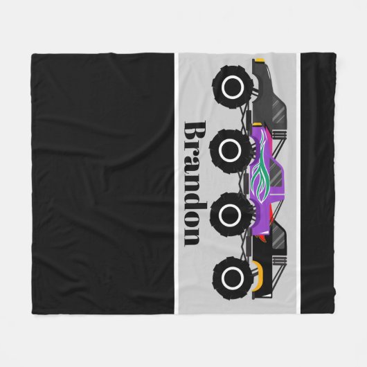 Cute boys camion ajouter nom couverture (Devant (Horizontal))