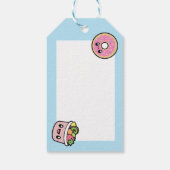 Cute Breakfast Food Cadeaulabel (Achterkant)