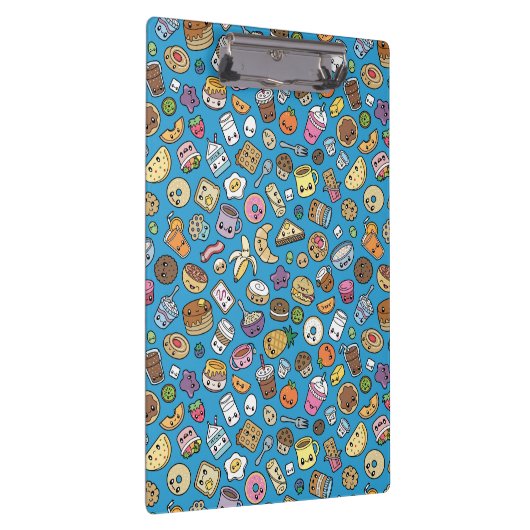 Cute Breakfast Food Klembord (Rechts)