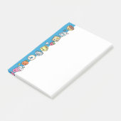 Cute Breakfast Food Post-it® Notes (Schuin)