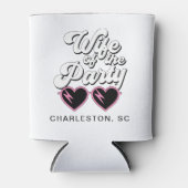 Cute Bride Bachelorette Party Blikjeskoeler (Voorkant)