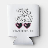 Cute Bride Bachelorette Party Blikjeskoeler (Achterkant)