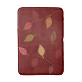 Cute Bright Leaves Bathmat Badmat (Voorkant Verticaal)