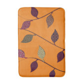 Cute Bright Leaves Bathmat Badmat (Voorkant Verticaal)