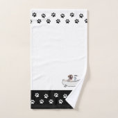 Cute Brindle Boxer Puppy - Thleed Bathroom Decor Bad Handdoek (Handdoek)