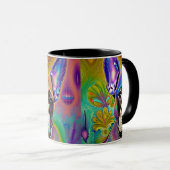 Cute Brindle French Bulldog Mug (Devant droit)