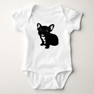 Cute Brindle Frenchie Puppy Romper