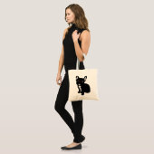 Cute Brindle Frenchie Puppy Tote Bag (Voorkant (model))