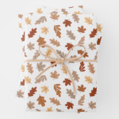 Cute Brown Feuilles d'automne Motif (En situation)