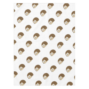 Cute Brown Hedegel Tafelkleed