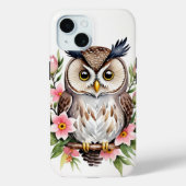 Cute Brown Owl iPhone / coque ipad (Verso)