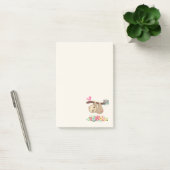 Cute Brown-sleuf ondersteboven Post-it® Notes (Kantoor)