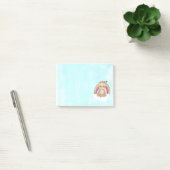 Cute Brown Sloth, Meditating on a Cloud Post-it® Notes (Kantoor)