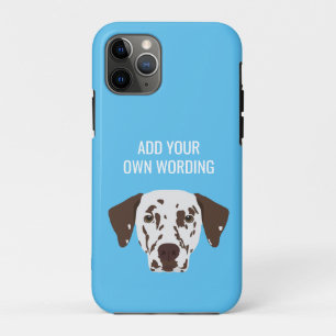 Cute Brown-Spotted Dalmatian iPhone 11 Pro Hoesje