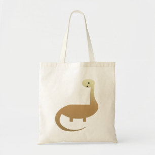 Cute Bruine Dinosaurus Tas