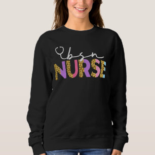 Cute Bsn Zurse Afstuderen Rn Leopard Bachelors Nur Trui