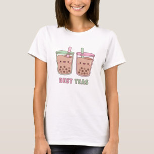 Cute Bubble Tea Best Teas Bestie T-Shirt