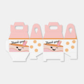 Cute Bubble Tea Boba Party Bedankdoosjes (Uitgevouwen)