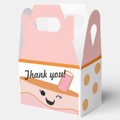 Cute Bubble Tea Boba Party Bedankdoosjes (Geopend)