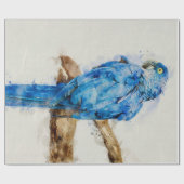 Cute Budgie Bird | Gift for Parrot Lover Cadeaupapier (Vlak)