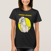 Cute Buff Cocker Spaniel T-shirt (Voorkant)