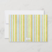 Cute Bugs Birthday Party Invitation Kaart (Achterkant)