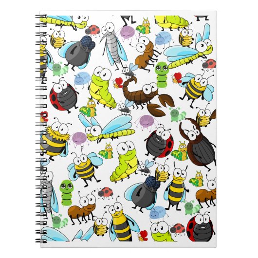 Cute Bugs Notitieboek (Voorkant)