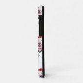 Cute Bull Terrier Dog Christmas Pattern Case-Mate iPhone Case (Achterkant/links)