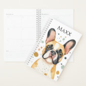 Cute Bulldog 2026 Planner Book | Funny Bulldog (Devant avec enveloppe)