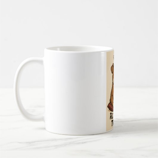 Cute Bulldog Mug (Gauche)