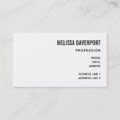 Cute Bumble Bee and Rainbows Pattern Visitekaartje (Achterkant)