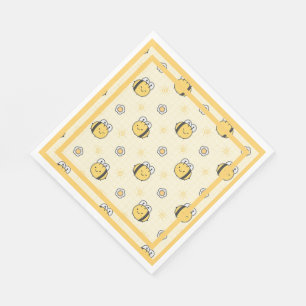 Cute Bumble Bee Boy Girl Baby shower Servet