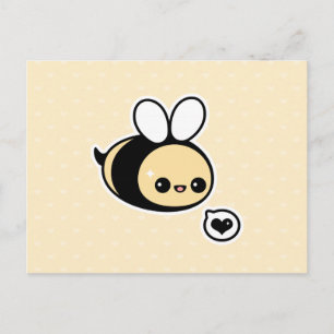 Cute Bumble Bee Briefkaart