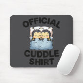 Cute Bumble Bee Couple Cuddle  Muismat (Met muis)