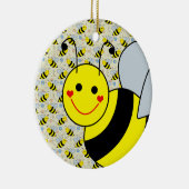 Cute Bumble Bee Keramisch Ornament (Rechts)