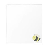 Cute Bumble Bee Notitieblok (Voorkant)