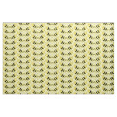 Cute Bumble Bee Pattern v3 Stof (Yard (91,4 cm))