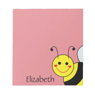 Cute Bumble Bee Persoonlijk Notitieblok