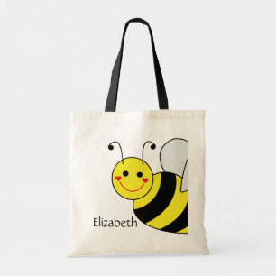 Cute Bumble Bee Persoonlijk Tote Bag